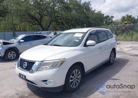 2014 Nissan Pathfinder S from USA, damaged, VIN 5N1AR2MN5EC679857